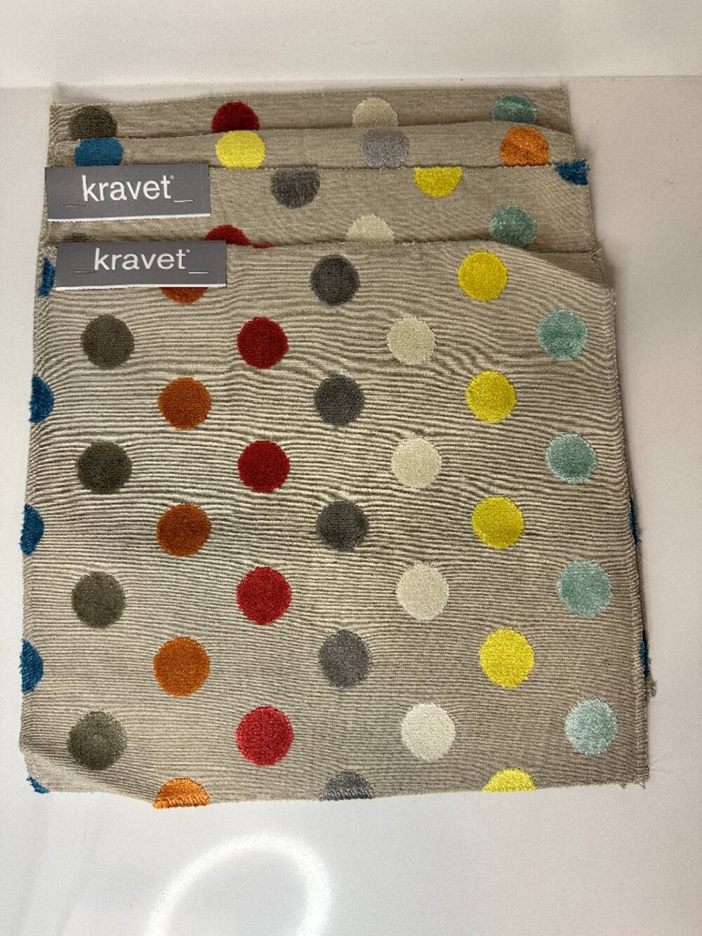 Kravet Designer Upholstery Fabric Samples Set of 4